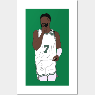 Jaylen Brown Says "Shhh" Posters and Art